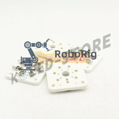 .4Pcs 7pin Ceramic vacuum tube socket Silver plate for 6C33 832 829 FU29 826