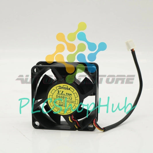 1P D60BV-12 60*60*25mm 12V 0.50A 6W server Double ball CPU chassis power fan