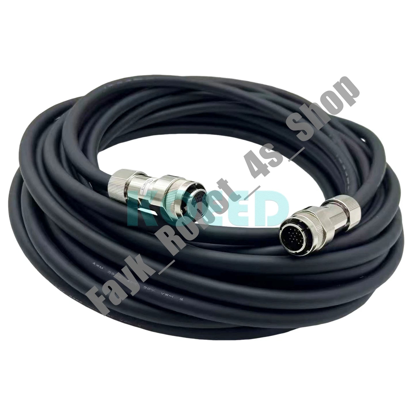 F Yaskawa robot JZRCR-YPP01-1 DX100 teach pendant connection Cable 15M Wire