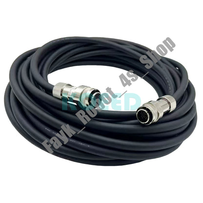 F Yaskawa robot JZRCR-YPP01-1 DX100 teach pendant connection Cable 15M Wire