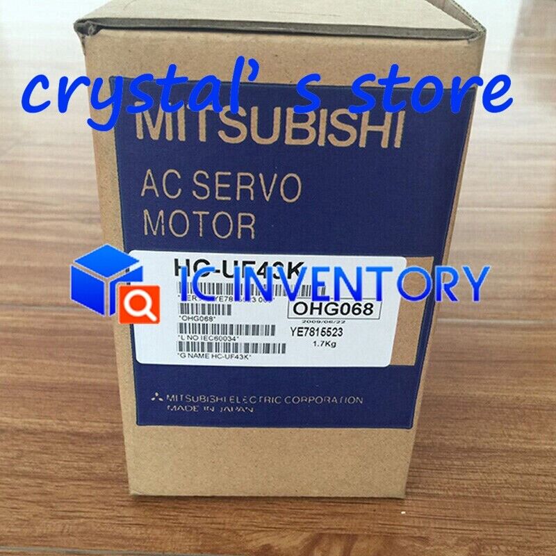 MITSUBISHI SERVO MOTOR HC-UF43K HCUF43K or HC-UF43 - MITSUBISHI