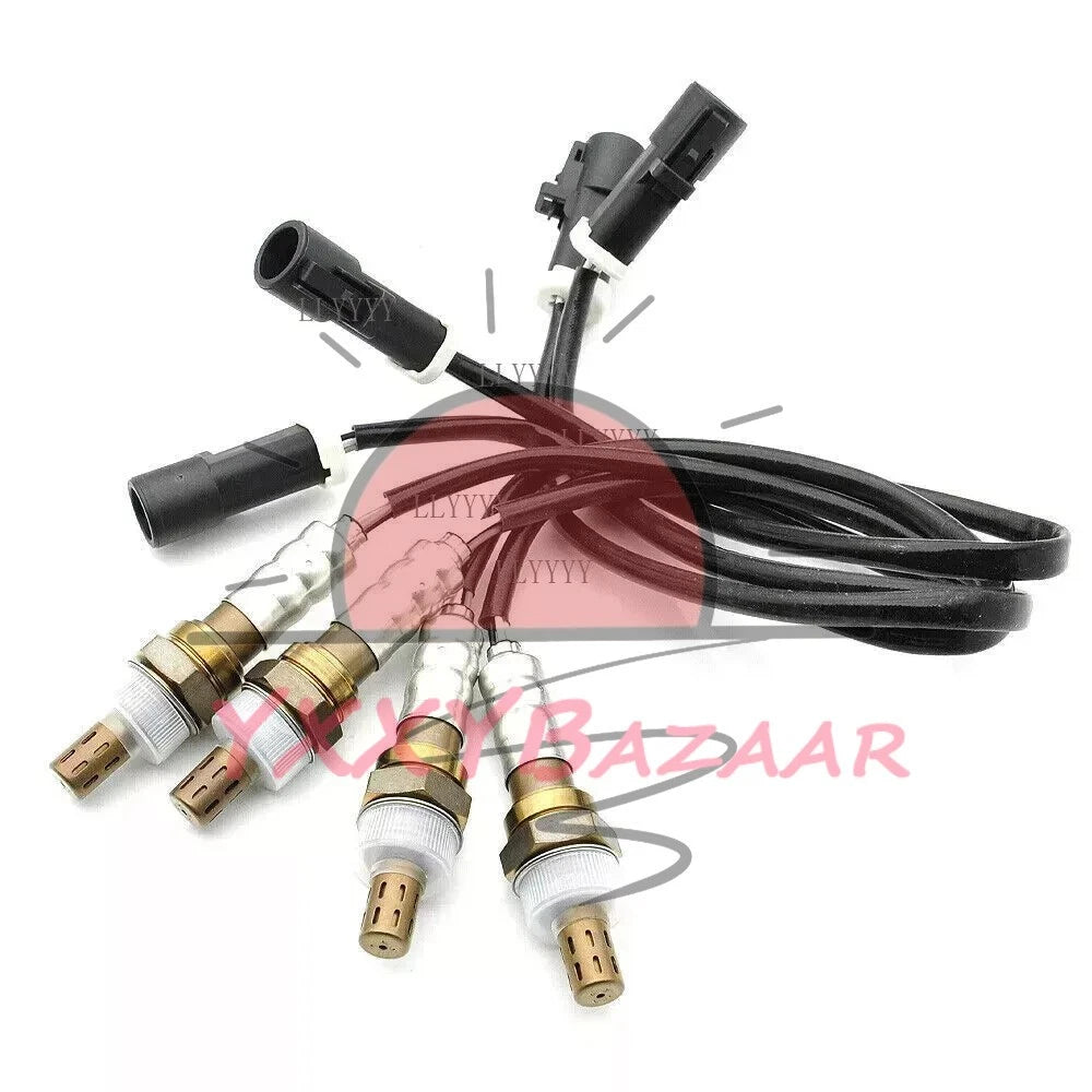 4Pcs Oxygen O2 Sensor 15717 Fits For 234-4001 F150 Pickup 4.2L 4.6L 5.4L 97-2008