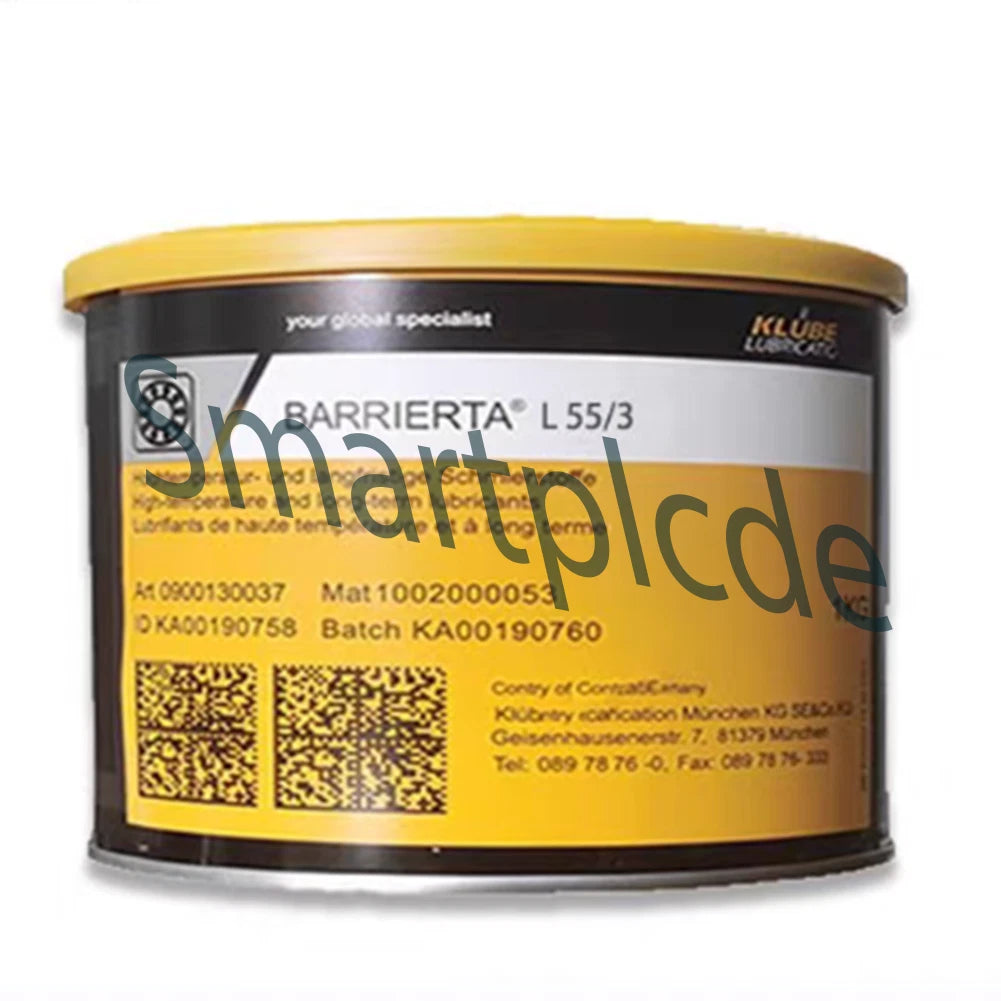1PCS KLUBER Lubrication Barrierta L 55/3 Grease 1Kg (2.2 LB)