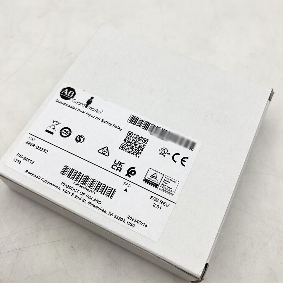 New Factory Sealed AB 440RD22S2 Guardmaster Expansion Relay Module - GUARDMASTER