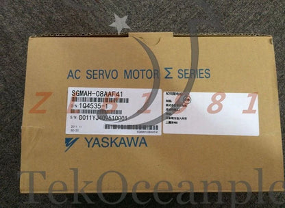 ONE - Yaskawa SGMAH-08AAF41 Servo Motor #dr