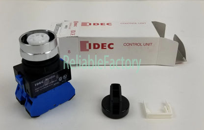 1PCS IDEC ASW220 Selector Switch 2-Position Maintained 2NO Panel Mnt 22mm