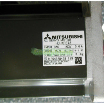 1PC Mitsubishi HC-KFS73 750W AC Servo Motor Free Ship