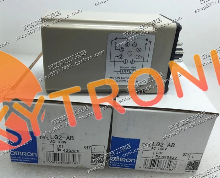 1Pcs OMRON LG2-AB AC110V voltage detection relay