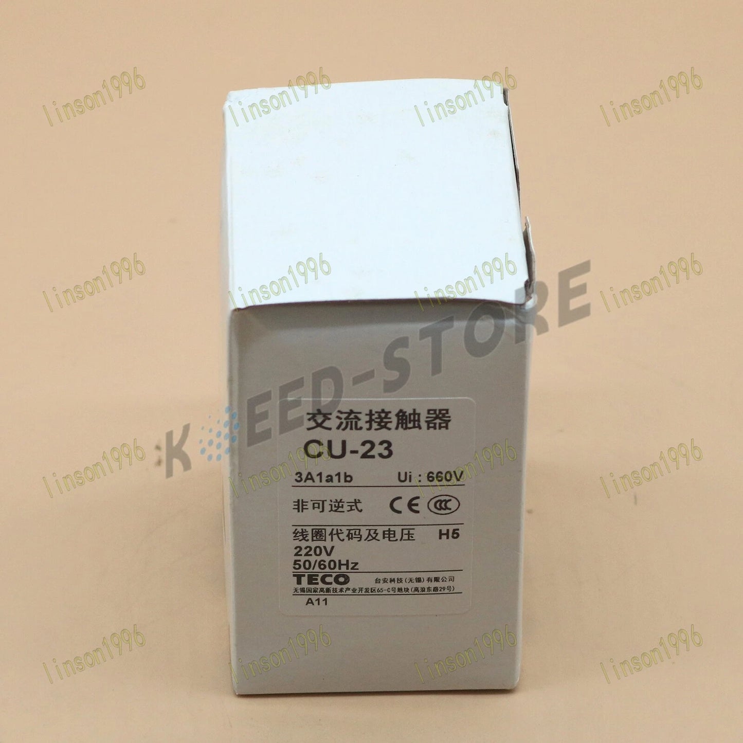 TECO CU-23 CU23 220VAC AC Contactor FREE SHIPPING