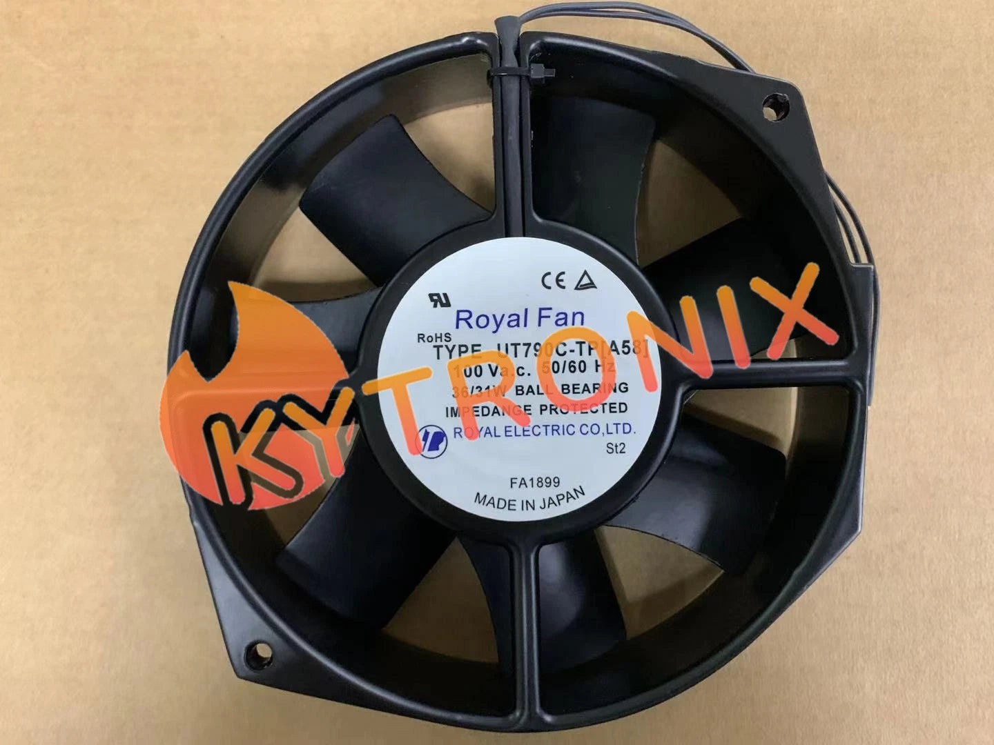 FOR ROYAL FAN UT790C-TP[A58] axial flow cooling fan AC100V 36/31W 170*150*38mm
