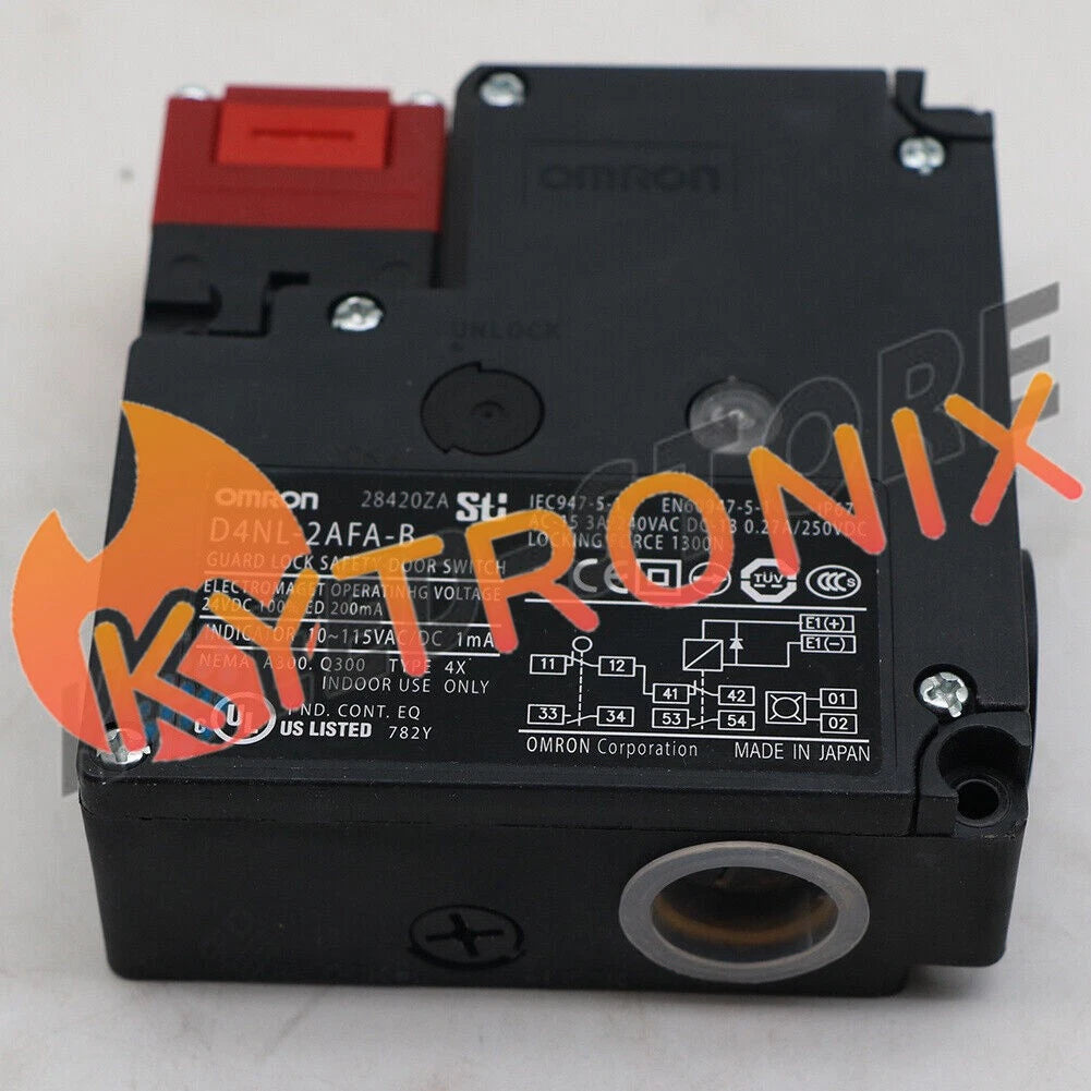 1PCS Omron D4NL-2AFA-B Safety Door Switch D4NL2AFAB