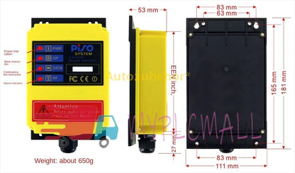 PISO A2S AC36V/220/380V DC24V Industrial Wireless Remote Control For Hoist Crane