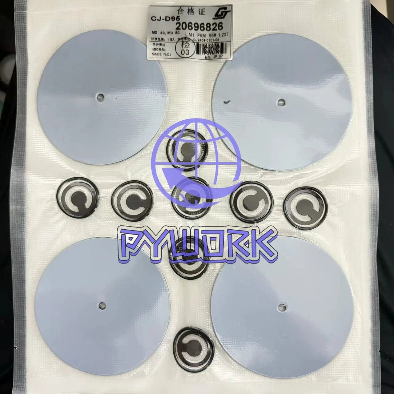 1Pcs 95mm MD4C vacuum pump diaphragm CJ-D95 Photovoltaic pump 20696826