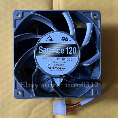 SANYO 9HV1248P1G001 48V 1.4A 120×120×38mm cooling fan