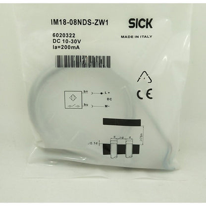 SICK Photoelectric Switch IM18-08NDS-ZW1 - SICK