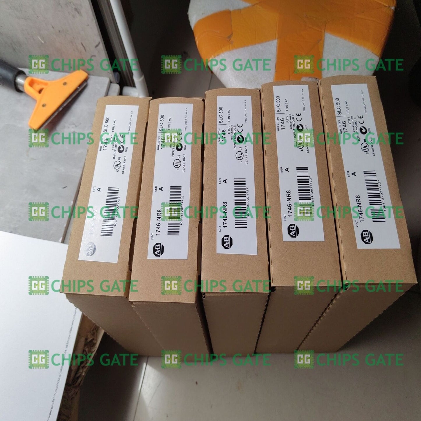 New Sealed AB 1746-NR8 SLC 500 RTD Resistance Input Module PLC US STOCK - SEALED AB