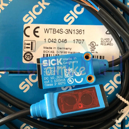 SICK WTB4S-3N1361 Miniature Photoelectric Sensors,NPN, 1PCS