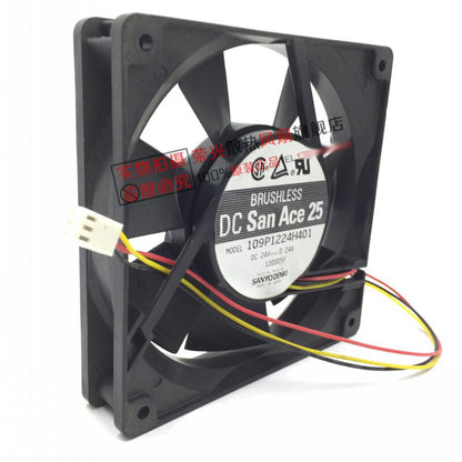 Sanyo 109P1224H401 12025 24V 0.24A 12cm inverter cooling fan