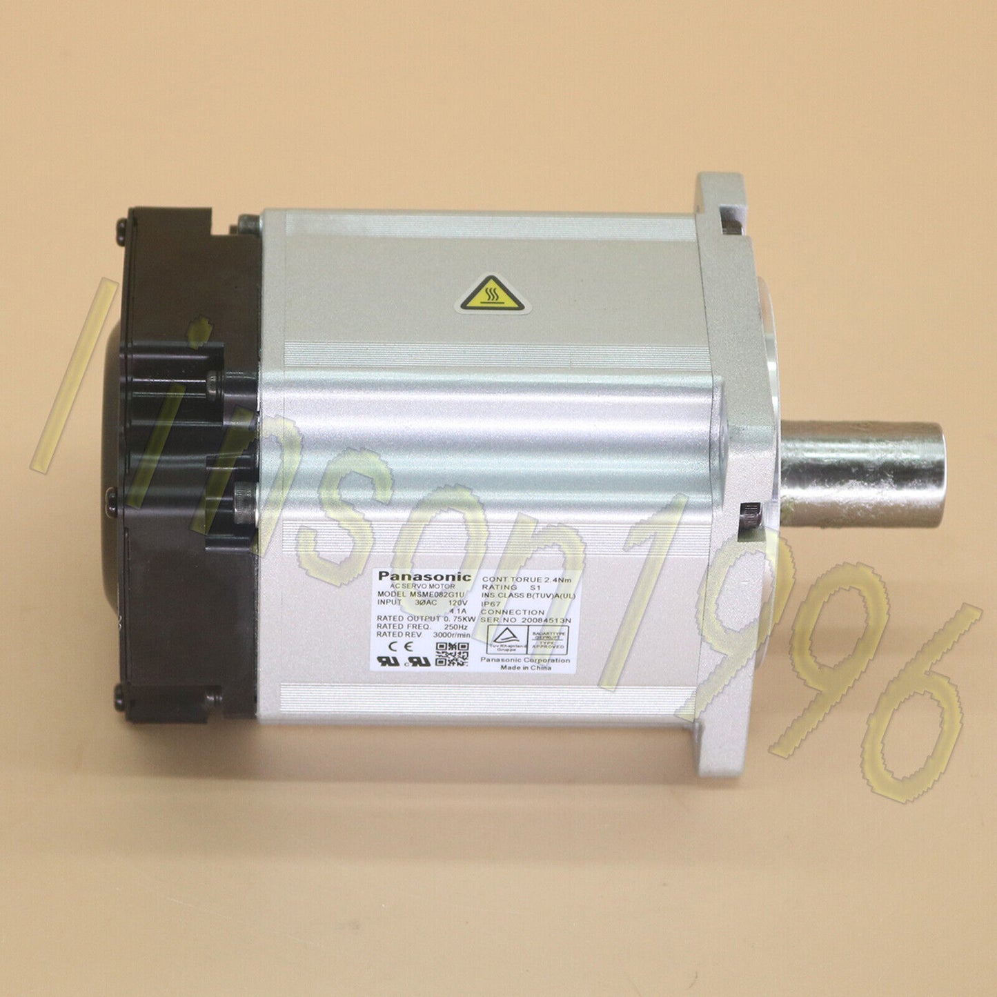 New Panasonic AC Servo Motor MSME082G1U – In-Box, One-Year Warranty - PANASONIC