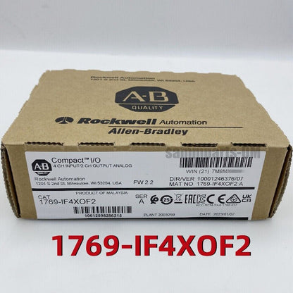 CompactLogix 6 Pt and Module - Sealed AB - 1769-IF4XOF2 - COMPACTLOGIX