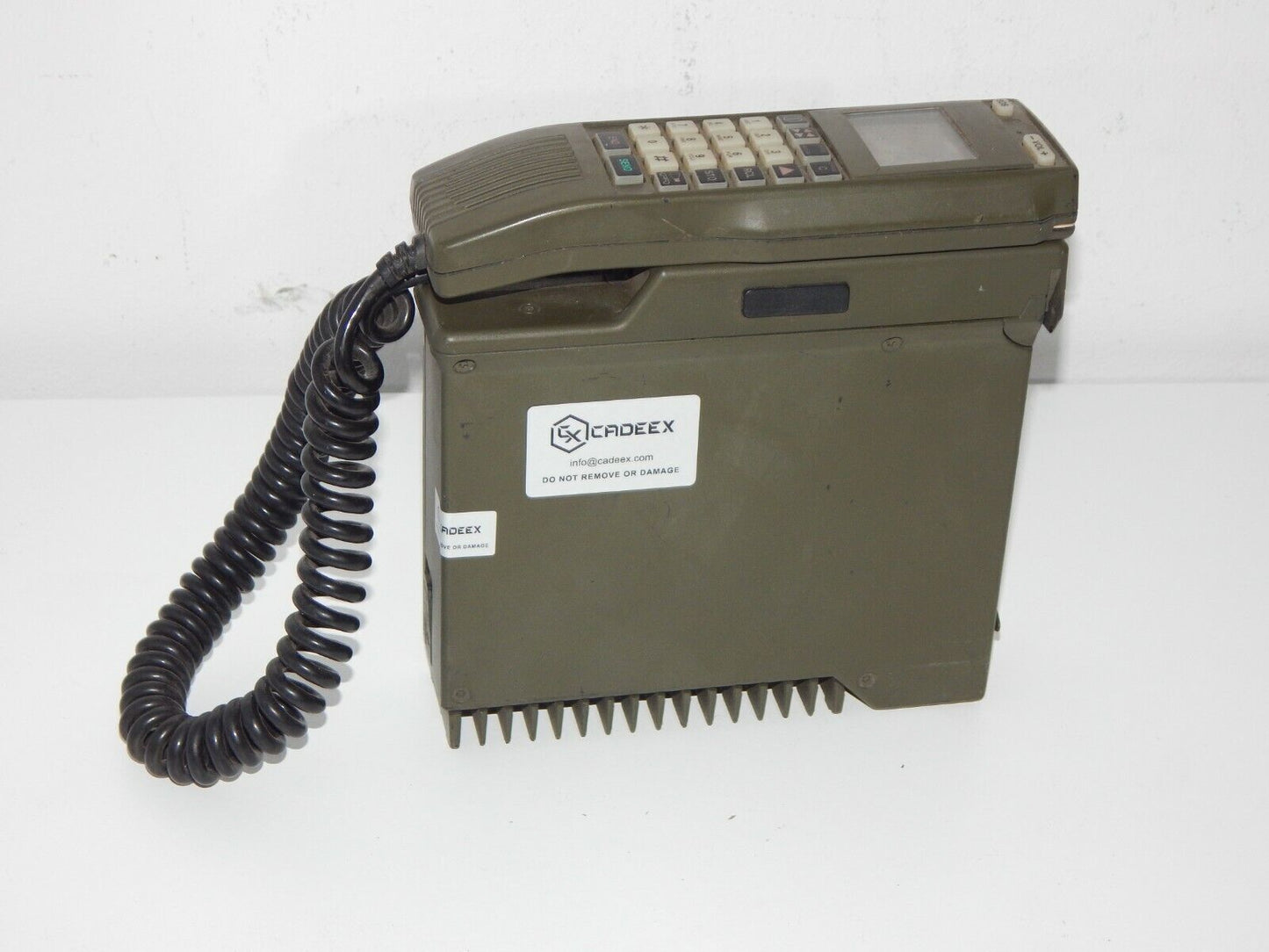 used ALCATEL 9109 DA/PA Vintage Bag Portable GSM Brick Phone - ALCATEL