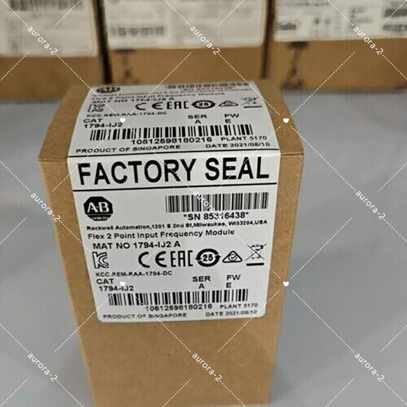 Factory Sealed AB 1794-IJ2 Series A Flex 2 Point Input Frequency Module - INFINERA