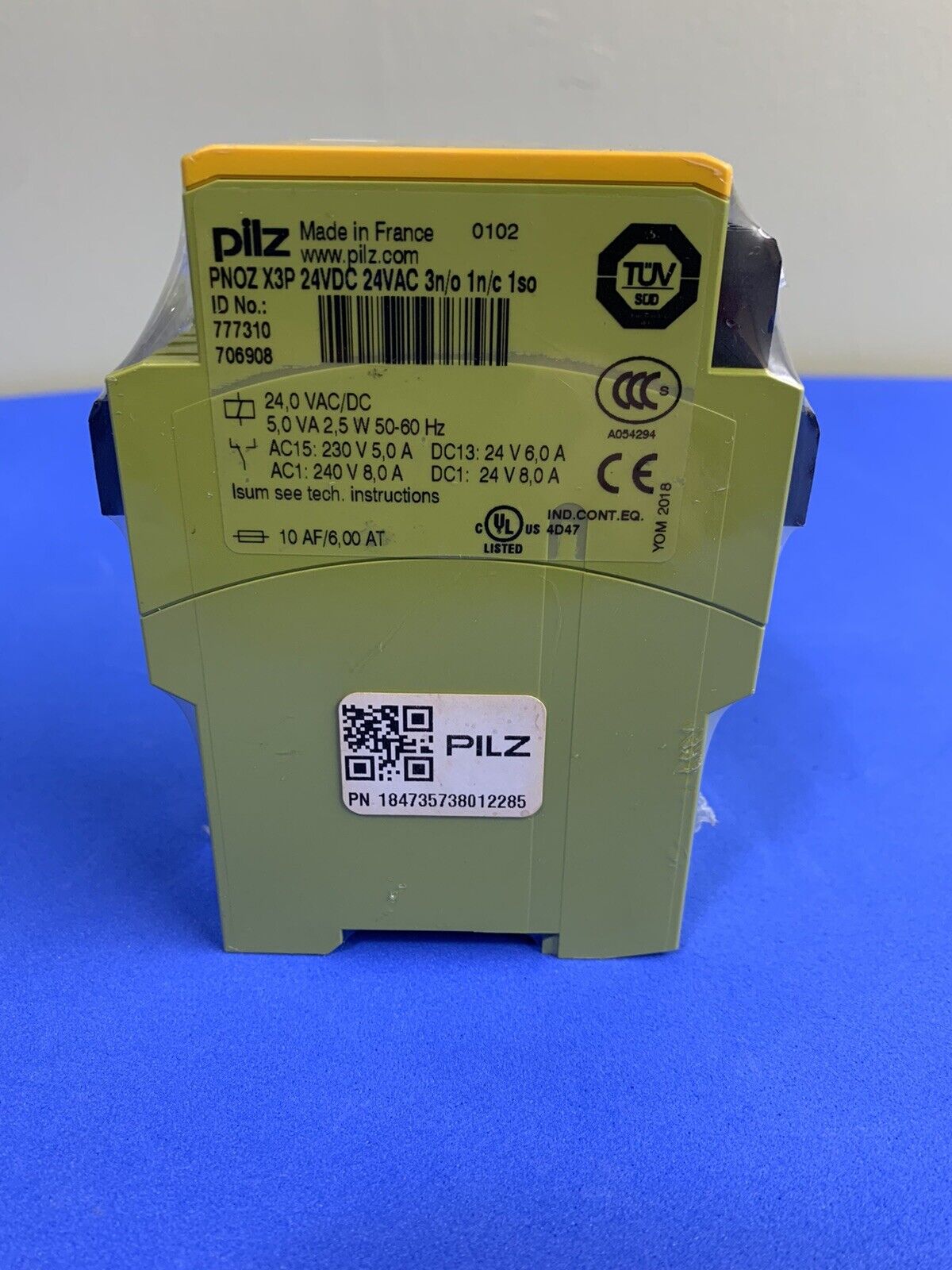 PILZ PNOZ X3P 24V 24 AC/DC Safety Relay - PILZ
