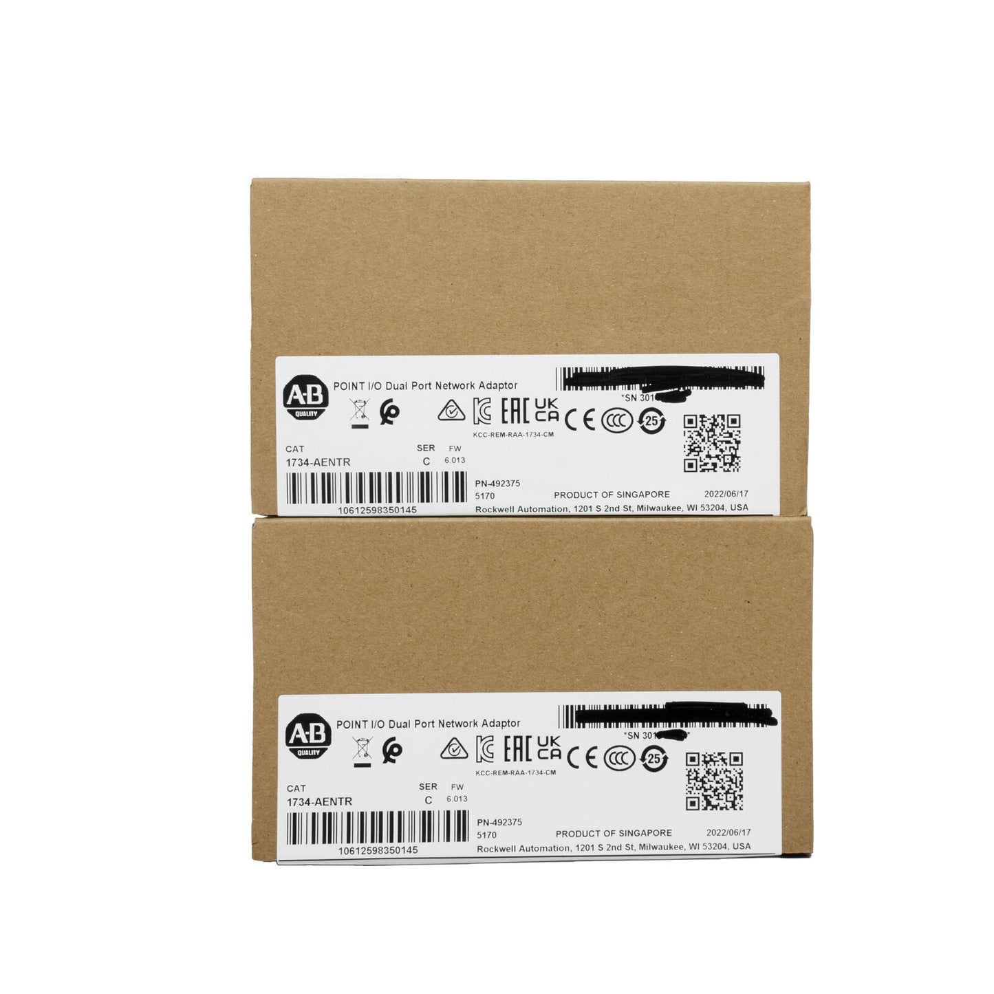 Allen-Bradley 1734-AENTR POINT Dual Port Network Adaptor New Factory Sealed - KOEED