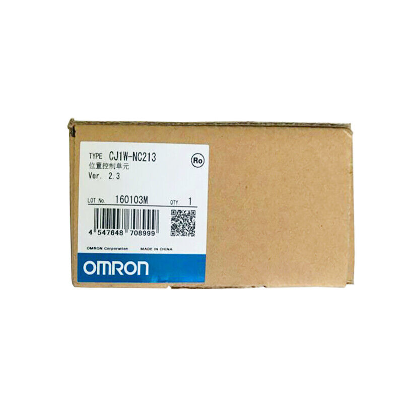 New OMRON CJ1W-NC213 Module Automation Control - OMRON