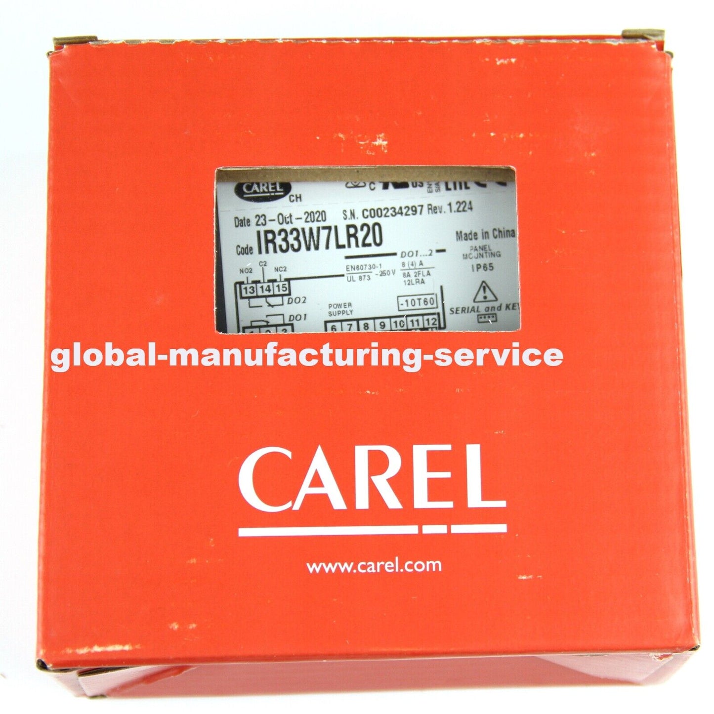 CAREL IR33W7LR20 Temperature Controller - Precision Temperature Regulation - CAREL
