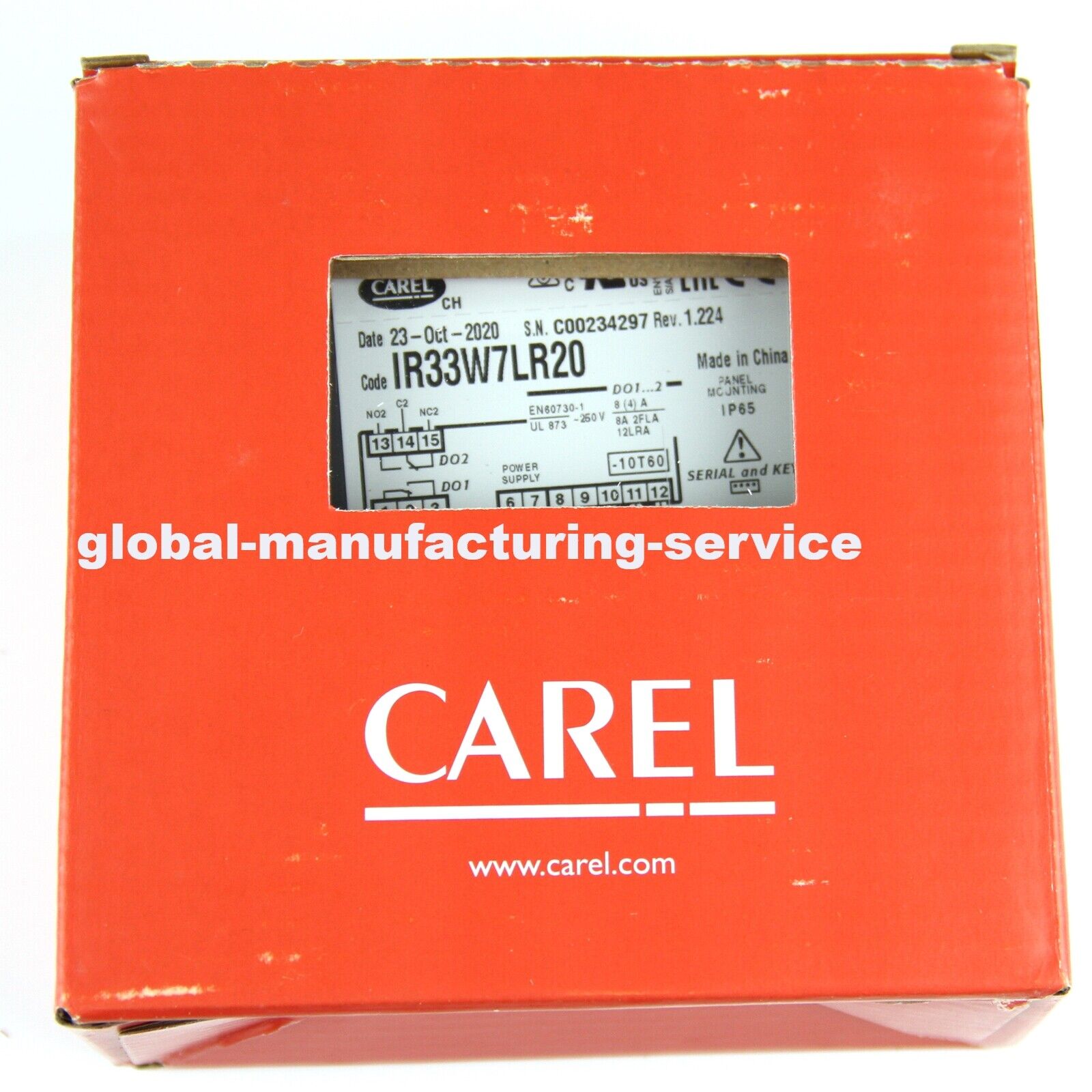 CAREL IR33W7LR20 Temperature Controller - Precision Temperature Regulation - CAREL