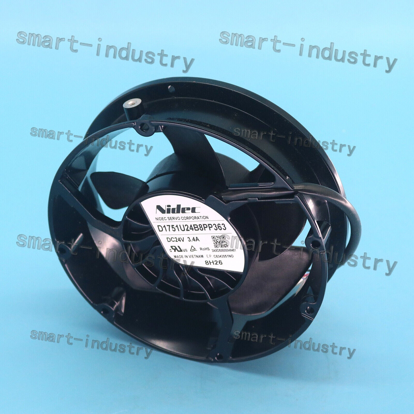 new One  NIDEC D1751U24B8PP363 cooling fan DC24V 3.4A 172*150*51MM ship