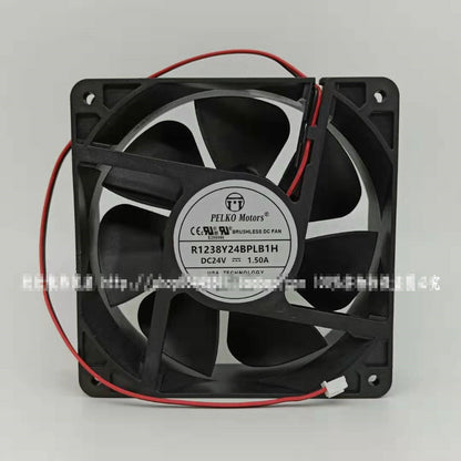1pcs  PELKO Motors R1238Y24BPLB1H 24V 1.50A 12CM 12038 Cooling Fan