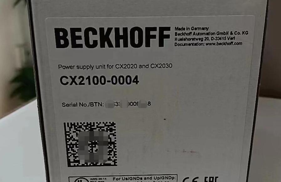 Beckhoff CX2100-0004 Module – New - BECKHOFF