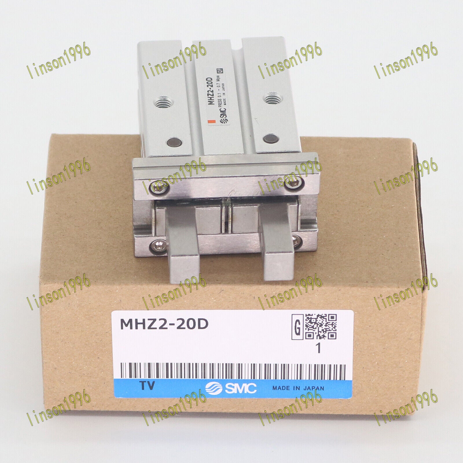 New SMC Pneumatic Gripper Cylinder MHZ2-20D - SMC