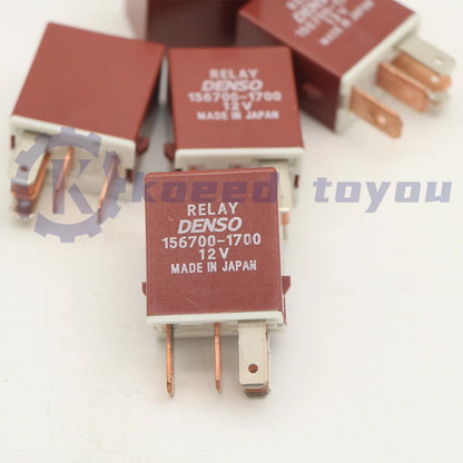 10PCS DENSO 156700-1700 Automotive Relay 12VDC 5Pin US