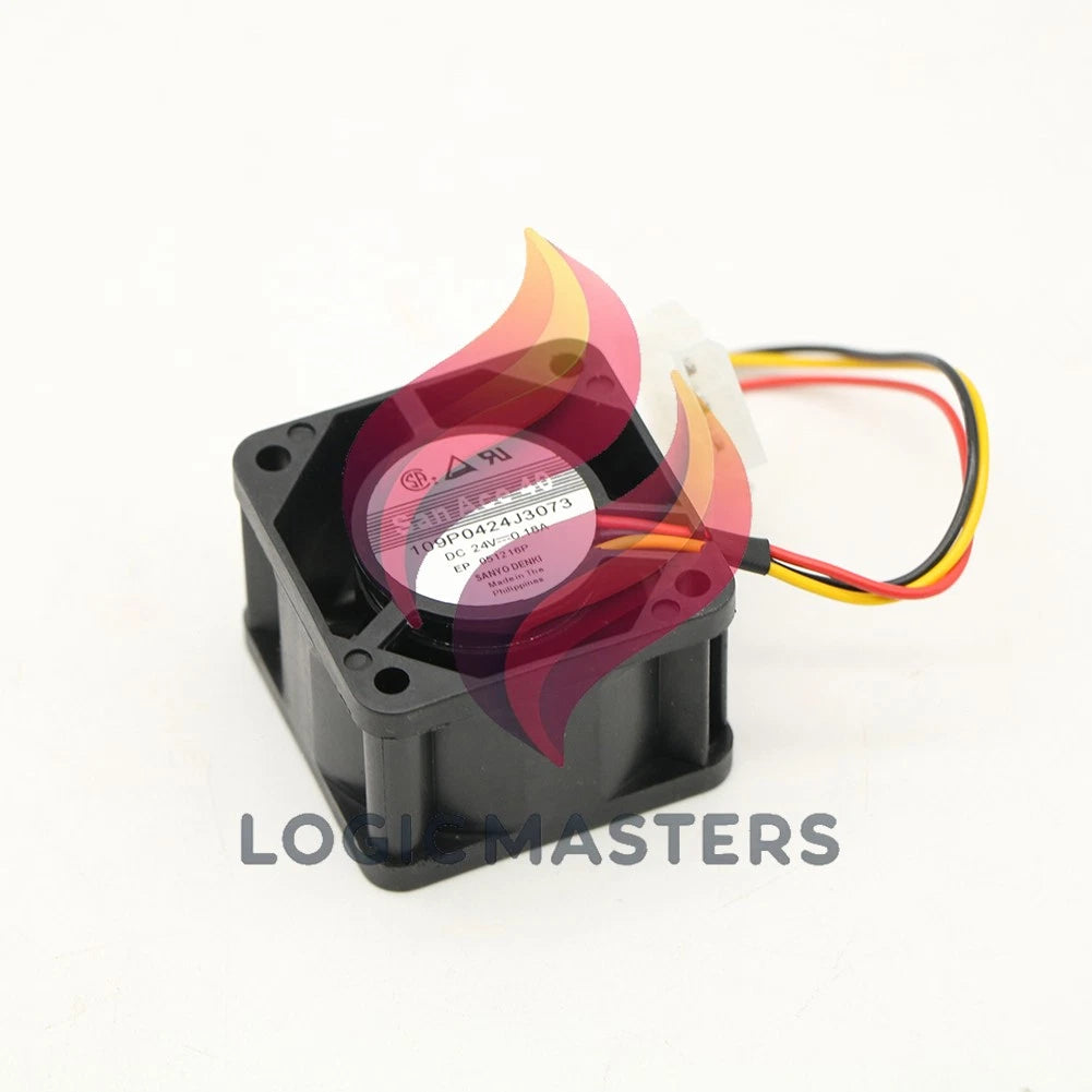 1PCS Cooling Fan 109P0424J3073 4028 24V 0.18A 3Pin for Danfoss Inverter 176F3165
