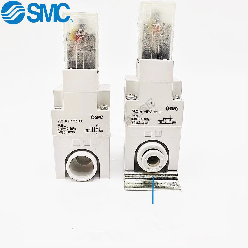 SMC Solenoid Valve VQ21A1/21M1/31A1/31M1-5G/GZ/5Y/5YZ/5YZB-C6/C8/C10-F
