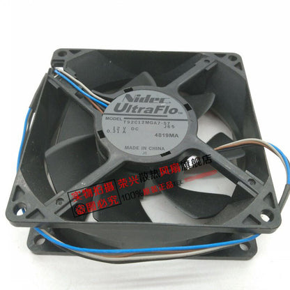 nidec T92C12MGA7-57 9cm 9032 12V 0.31A 4-wire projector cooling fan