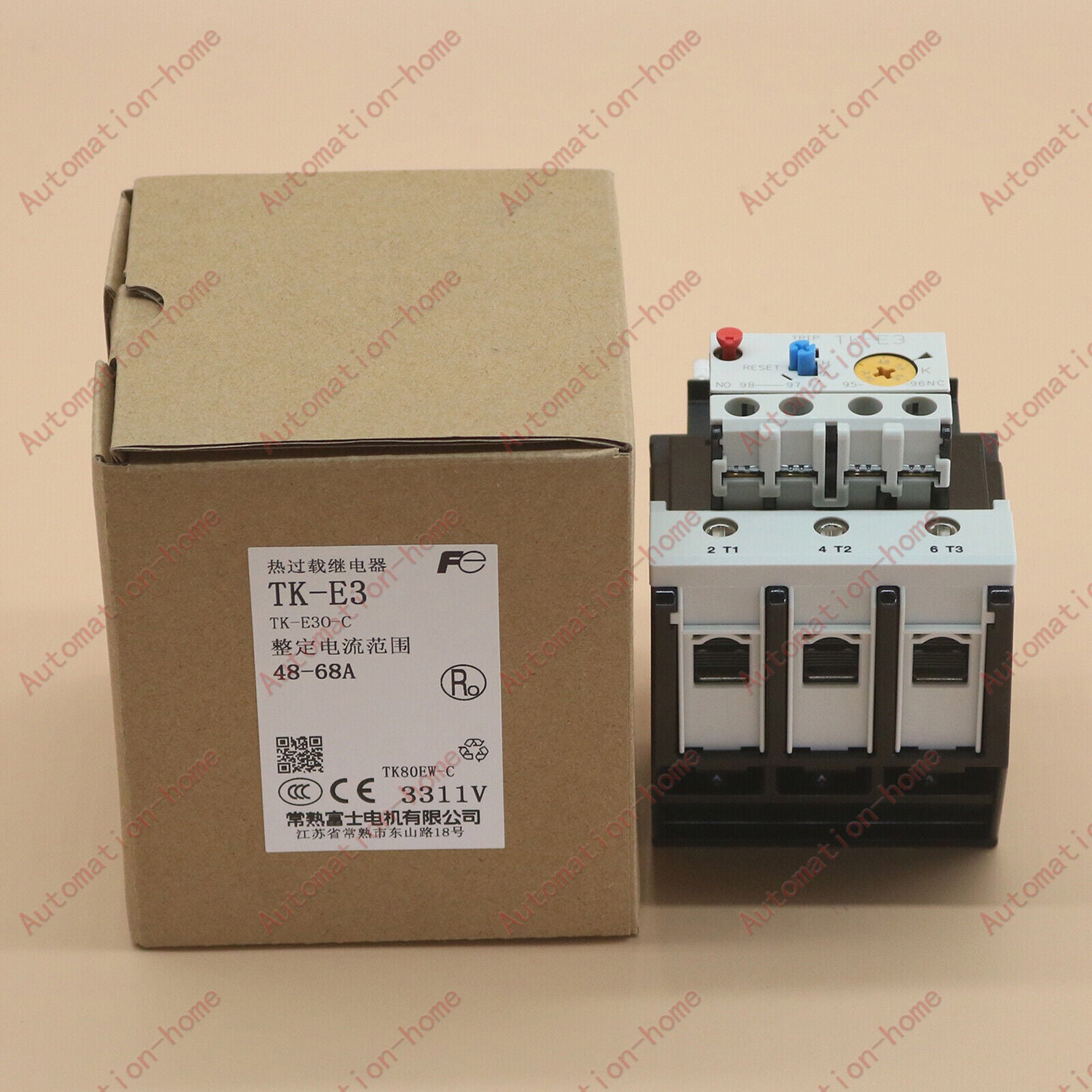 new 1PC For FUJI TK-E3 48-68A Thermal overload relay - FUJI