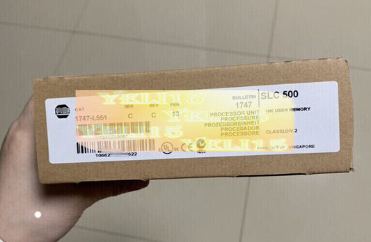 New 1747-L551 SER C Factory Sealed SLC CPU Processor Module - ASROCK