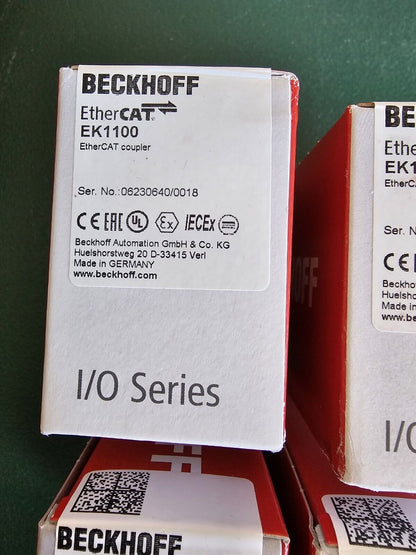 Beckhoff EK1100 Coupler EtherCAT Sealed - BECKHOFF