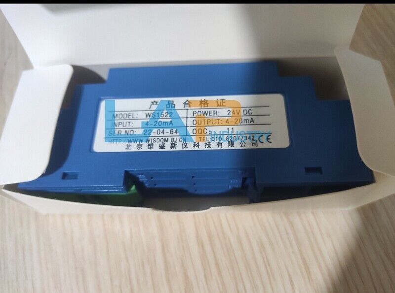 WISDOM Isolator WS1522 24V DC 4-20mA Module - WISDOM