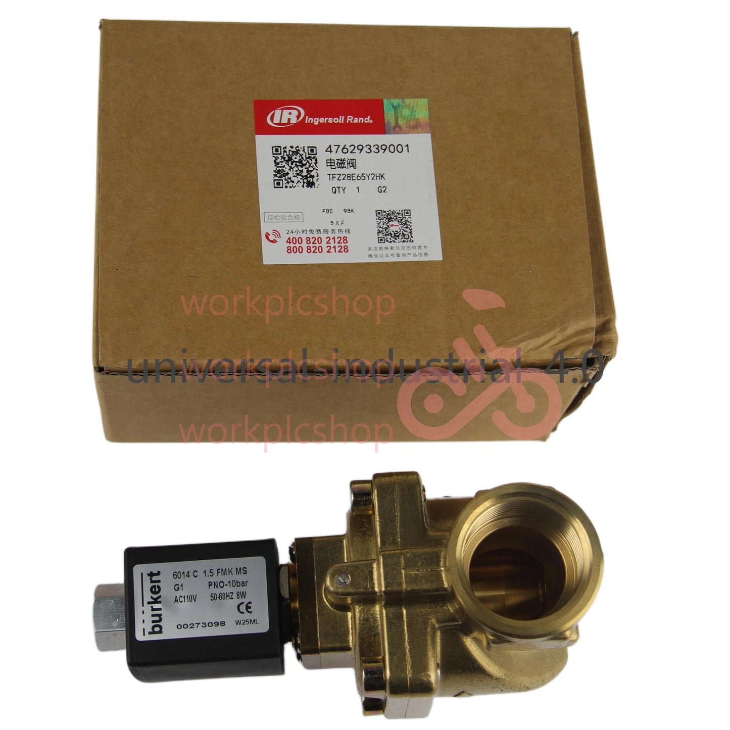 INGERSOLL RAND 47629339001 Solenoid Valve