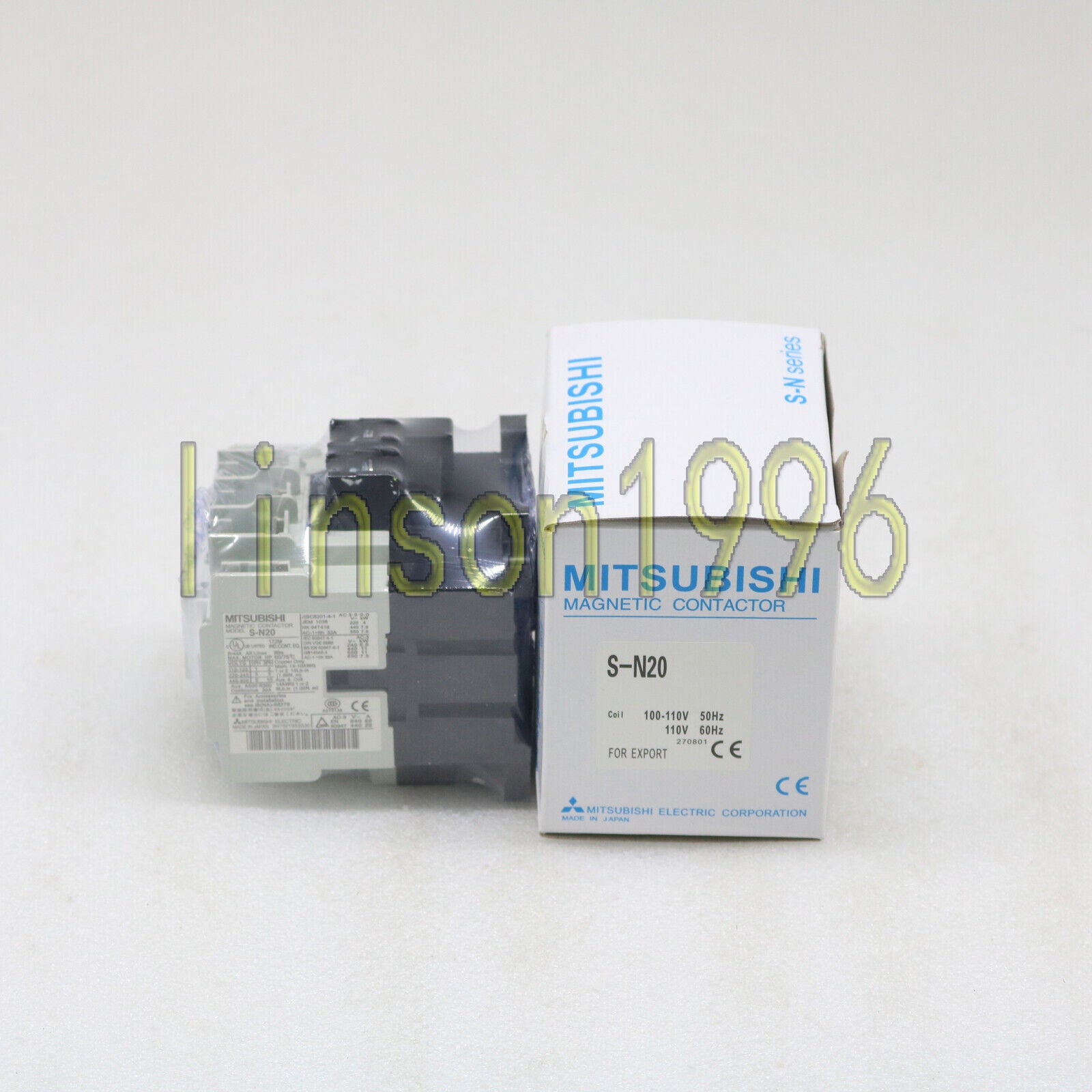 New Mitsubishi S-N20 AC110V Contactor - MITSUBISHI