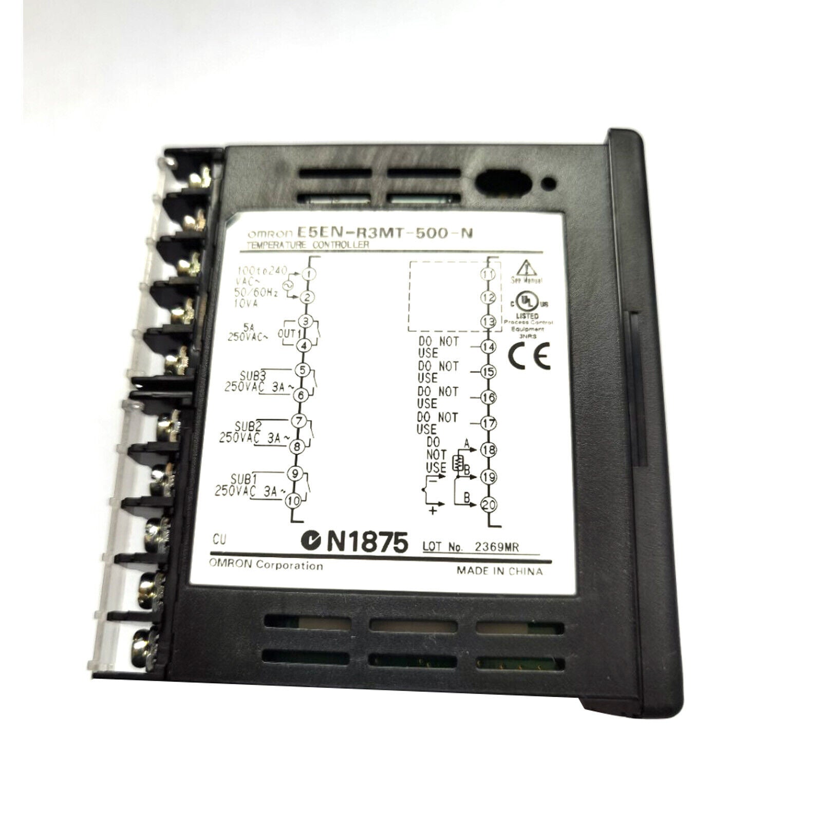 OMRON E5EN-R3MT-500-N Temperature Controller - OMRON