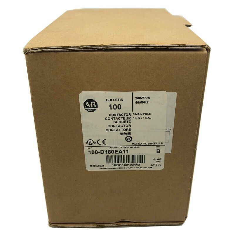 100-D180EA11 IEC 180A MCS D Contactors In Stock - KOEED