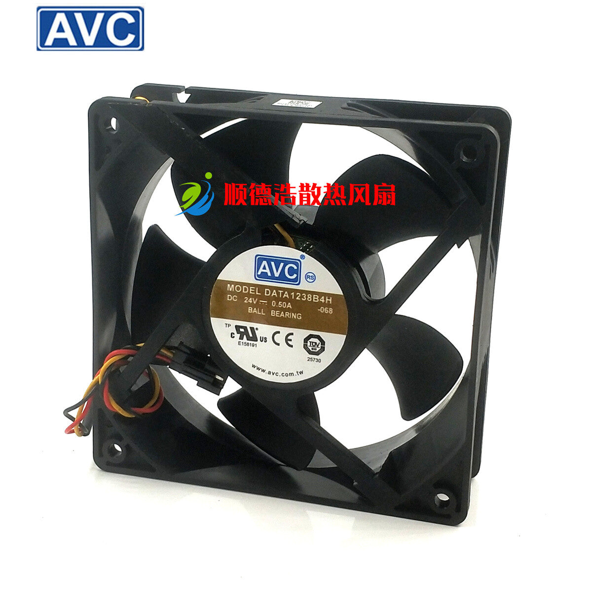 1pcs AVC DATA1238B4H 12038 24V 0.50A 12CM for FANUC CNC machine tool fan