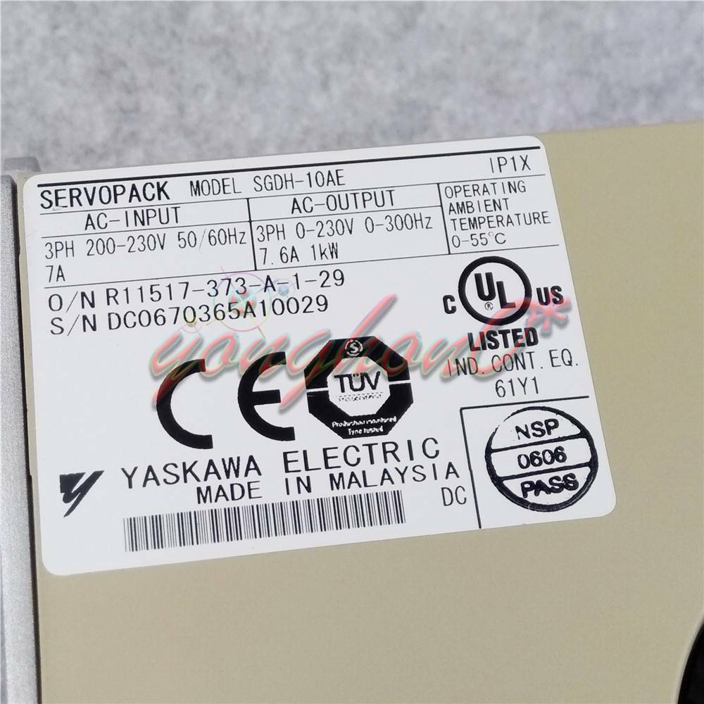 Yaskawa Servo Drive SGDH-10AE - YASKAWA