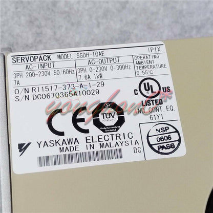 Yaskawa Servo Drive SGDH-10AE - YASKAWA